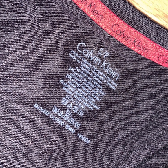 NWT Calvin Klein Thermal U Neck Long Sleeve Shirt - Picture 4 of 7